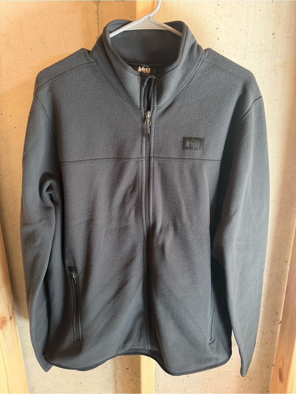 REI Full Zip Fleece Jacket Men’s Large NWOT